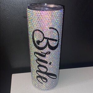 Bride Rhinestone Tumbler